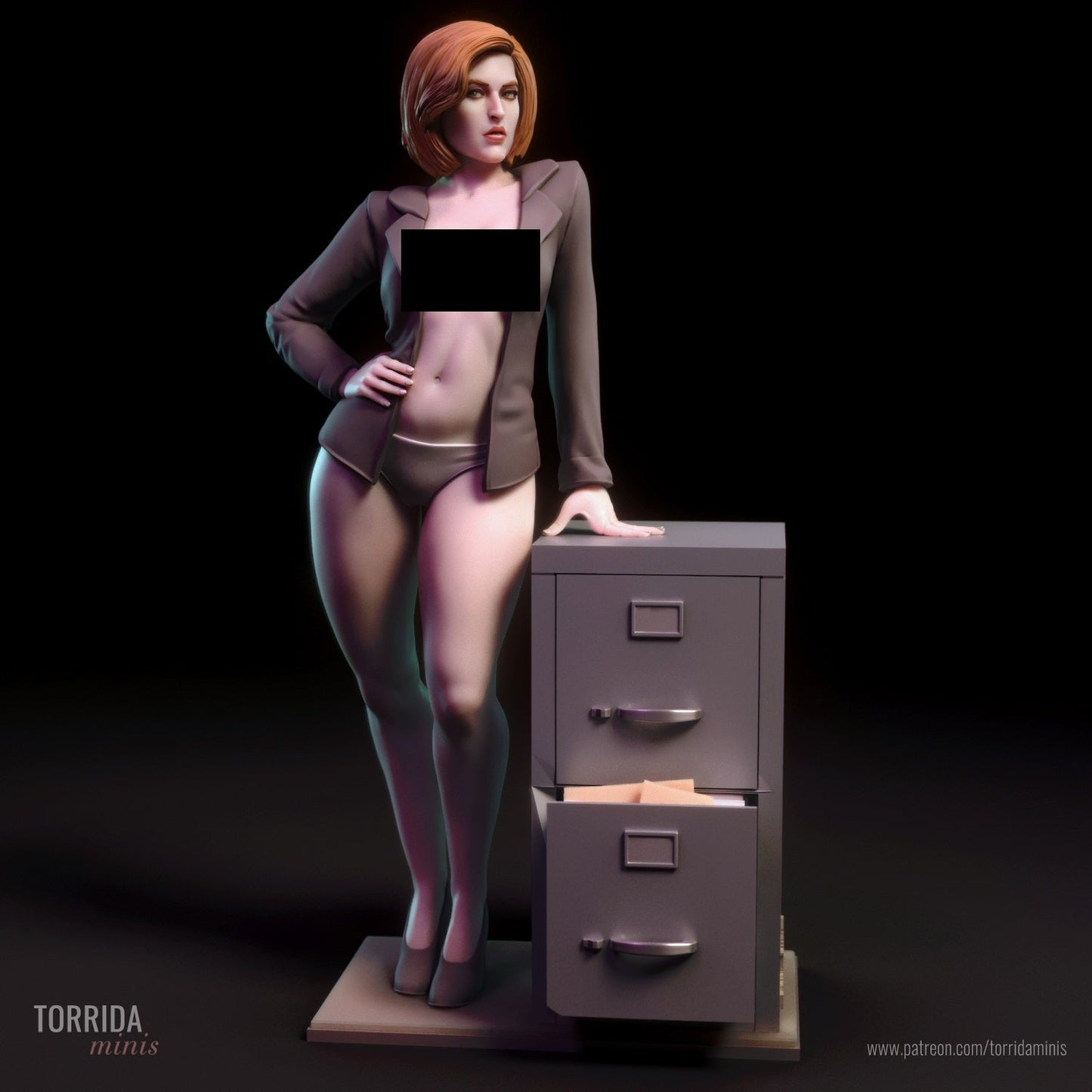 Dana Scully - Torrida Minis - Dark Forge Arts