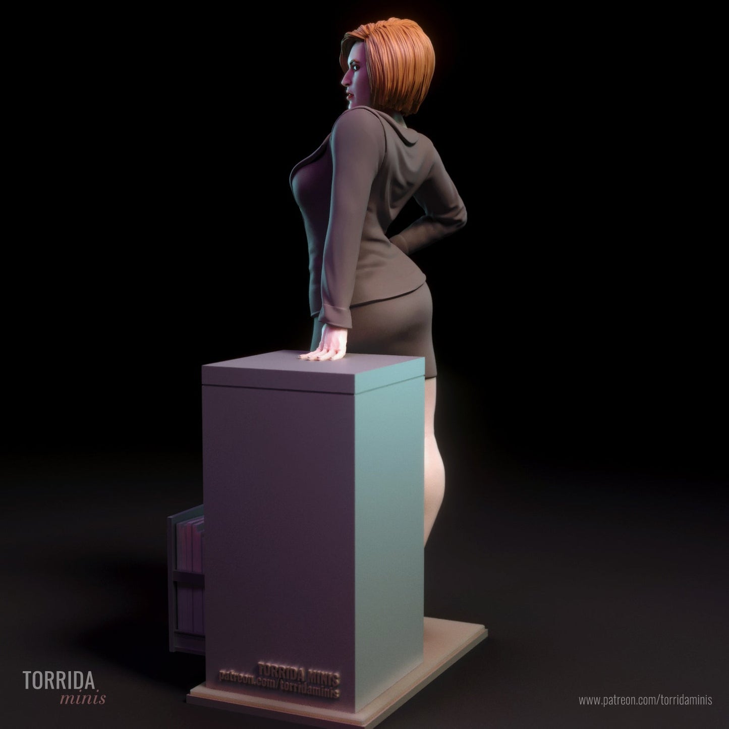 Dana Scully - Torrida Minis - Dark Forge Arts