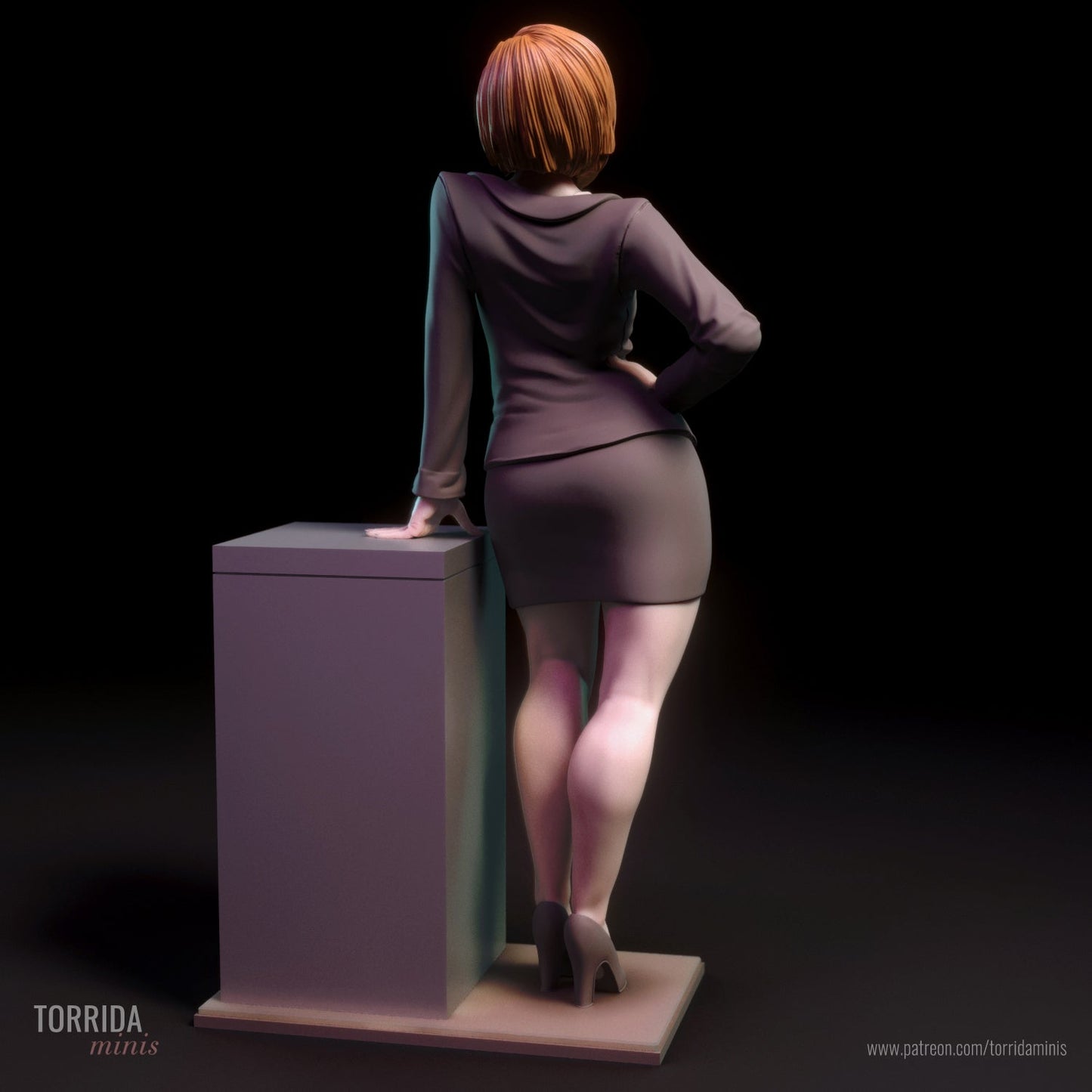 Dana Scully - Torrida Minis - Dark Forge Arts