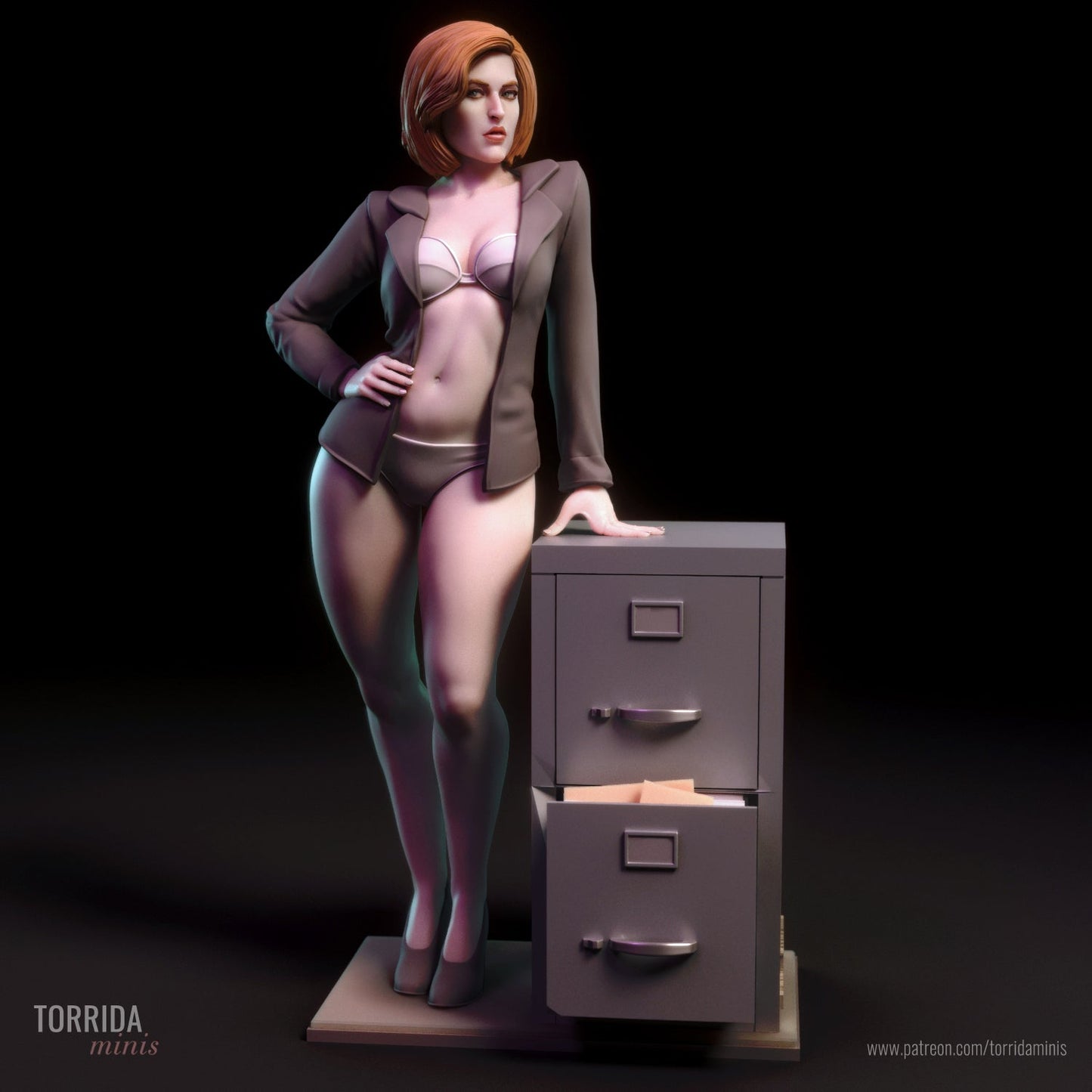 Dana Scully - Torrida Minis - Dark Forge Arts
