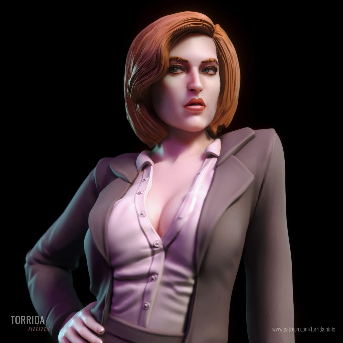 Dana Scully - Torrida Minis - Dark Forge Arts