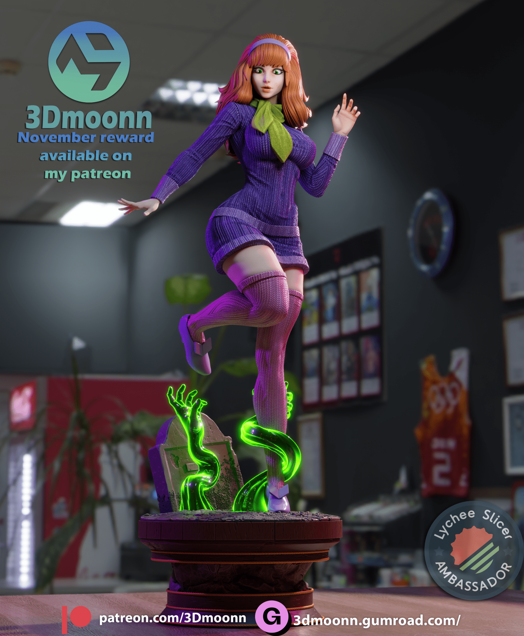 Daphne - 3DMoonn - Dark Forge Arts