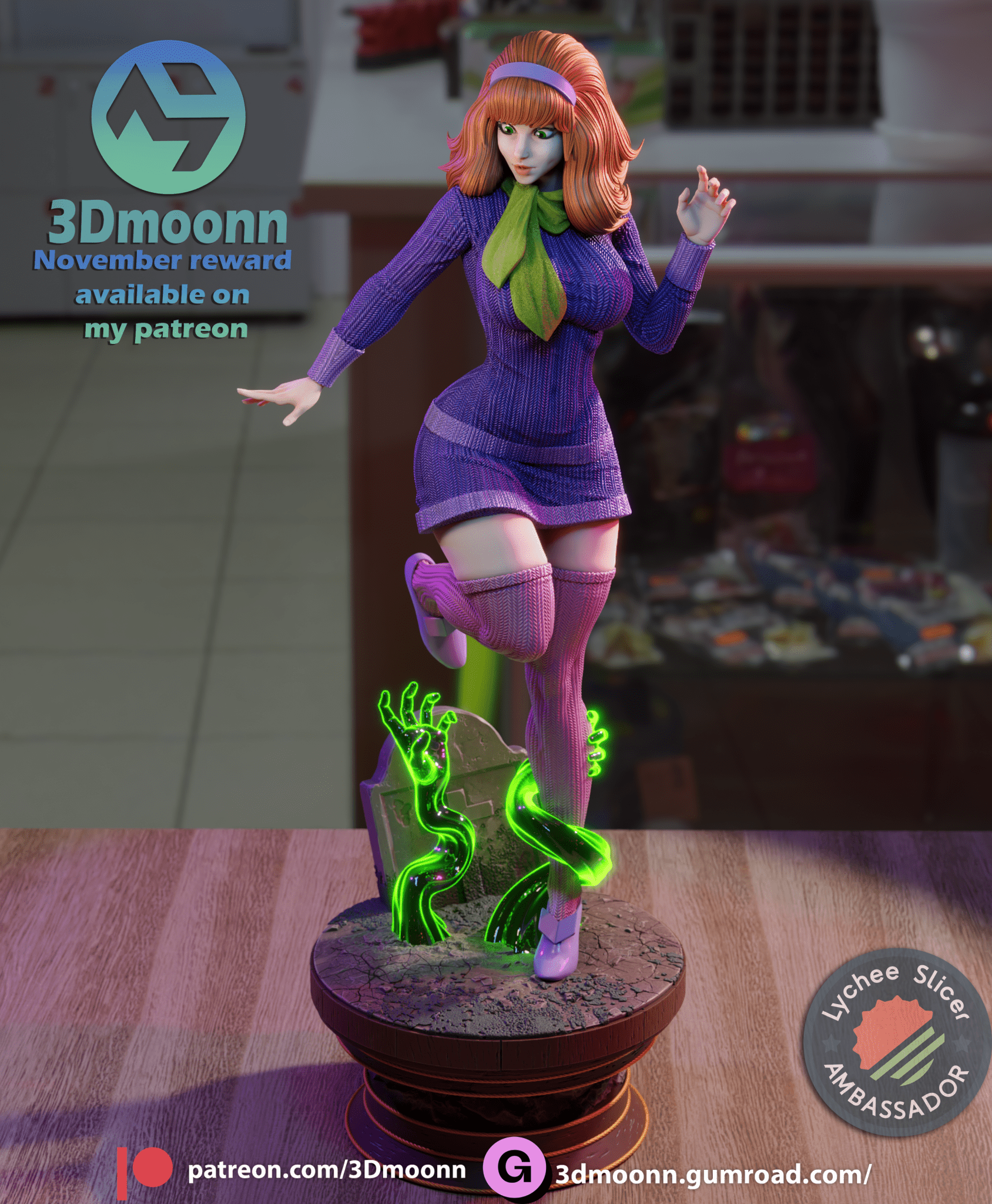 Daphne - 3DMoonn - Dark Forge Arts