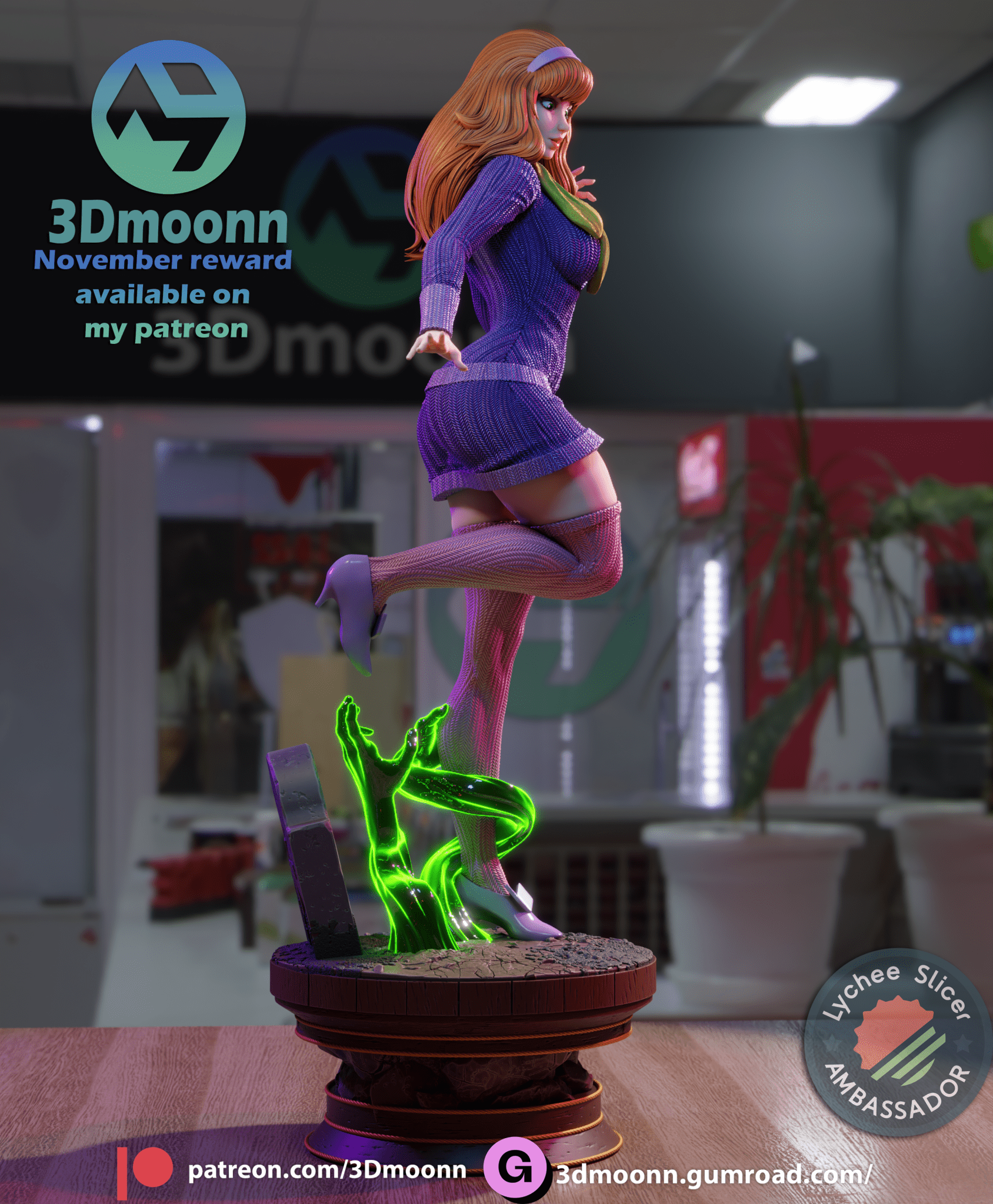 Daphne - 3DMoonn - Dark Forge Arts