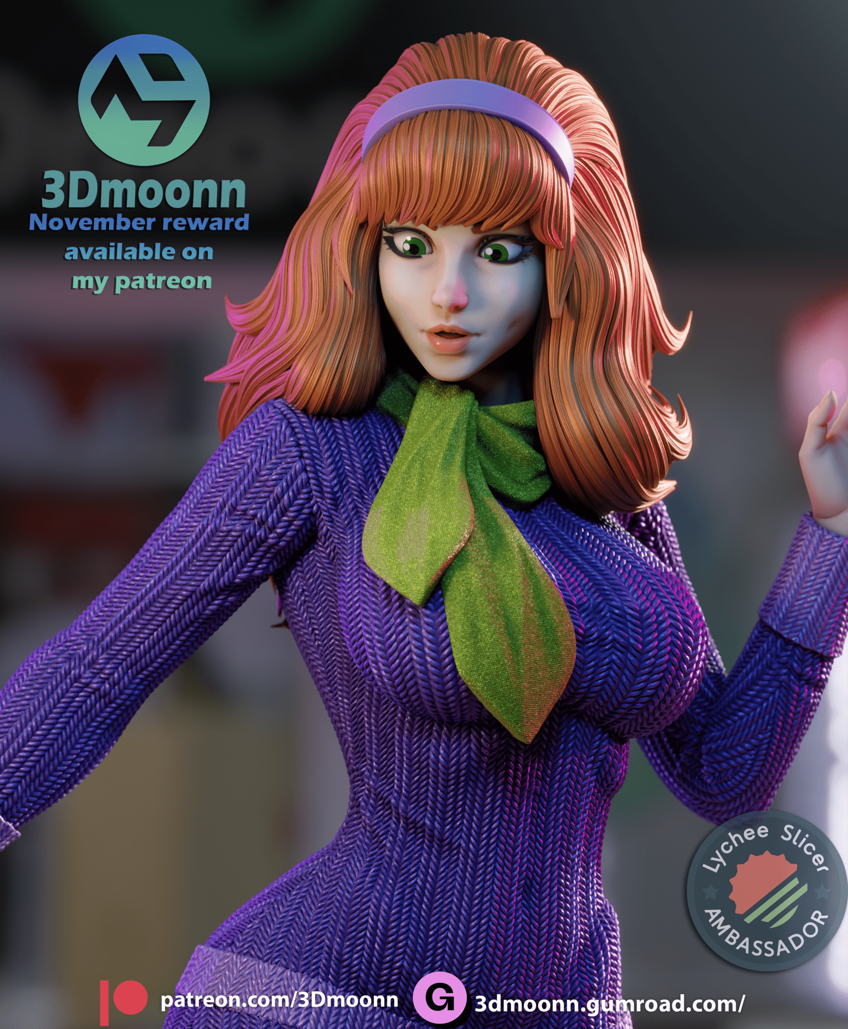 Daphne - 3DMoonn - Dark Forge Arts