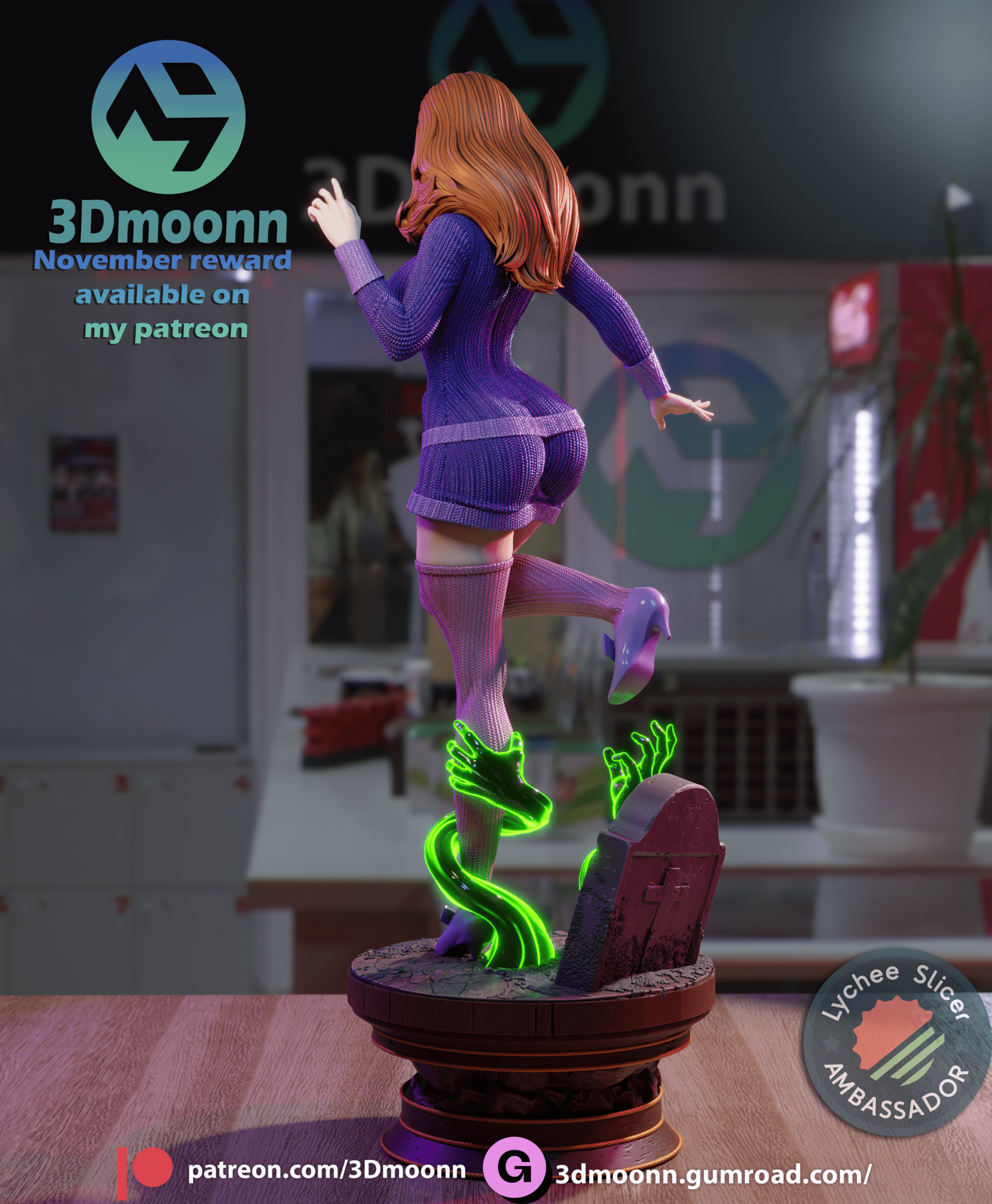 Daphne - 3DMoonn - Dark Forge Arts