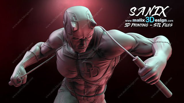 Daredevil - Sanix3D - Dark Forge Arts