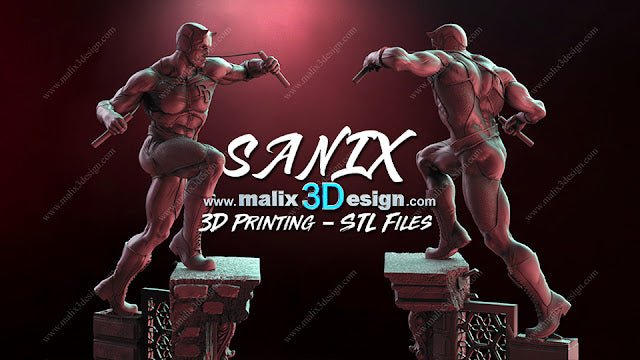 Daredevil - Sanix3D - Dark Forge Arts