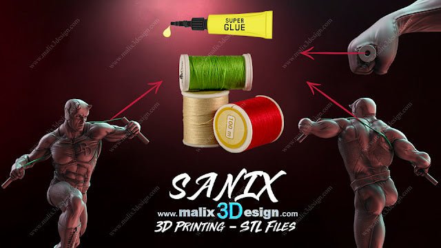 Daredevil - Sanix3D - Dark Forge Arts