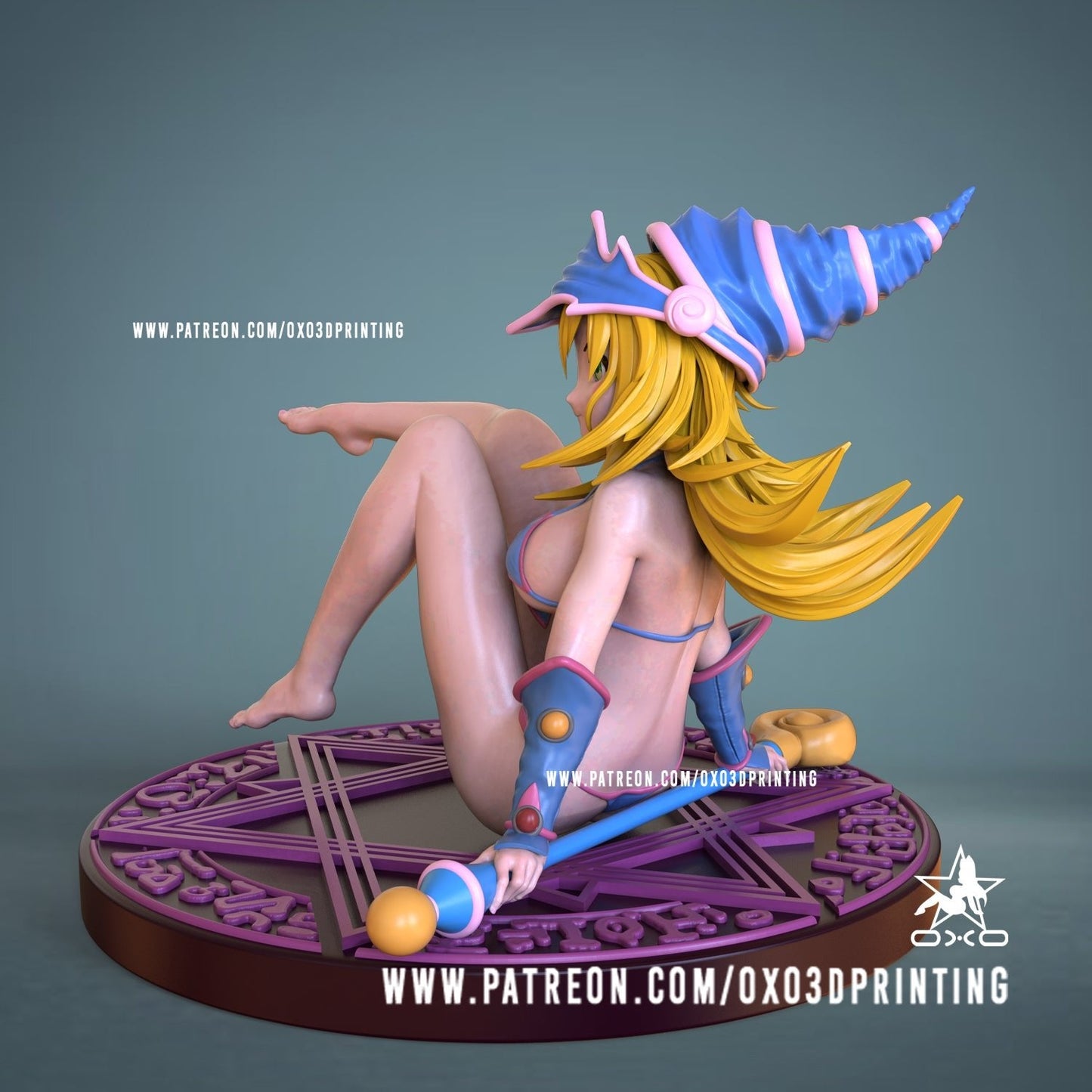 Dark Magician Girl - OXO3D - Dark Forge Arts