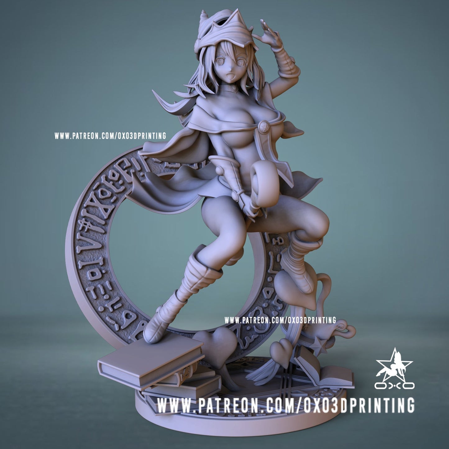 Dark Magician Girl - OXO3D - Dark Forge Arts