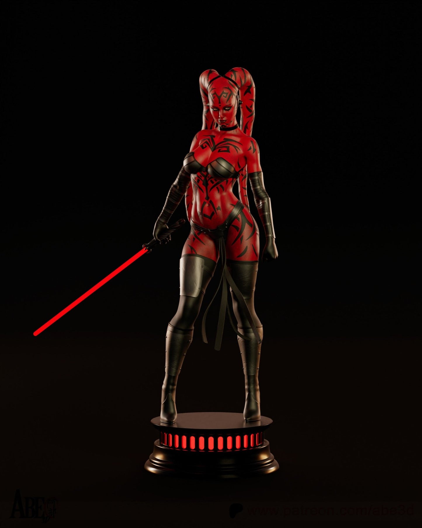 Darth Talon - Abe3D - Dark Forge Arts