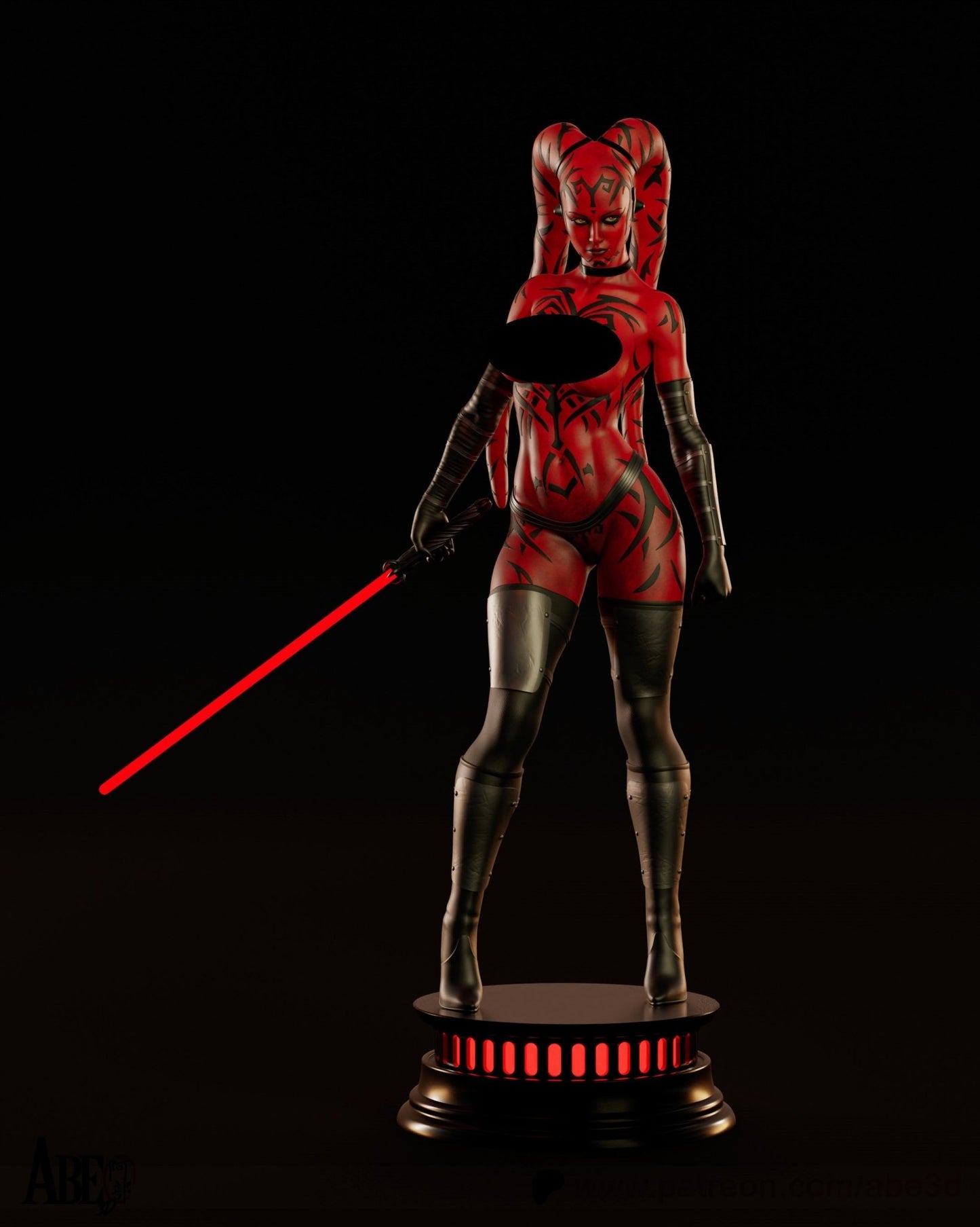 Darth Talon - Abe3D - Dark Forge Arts