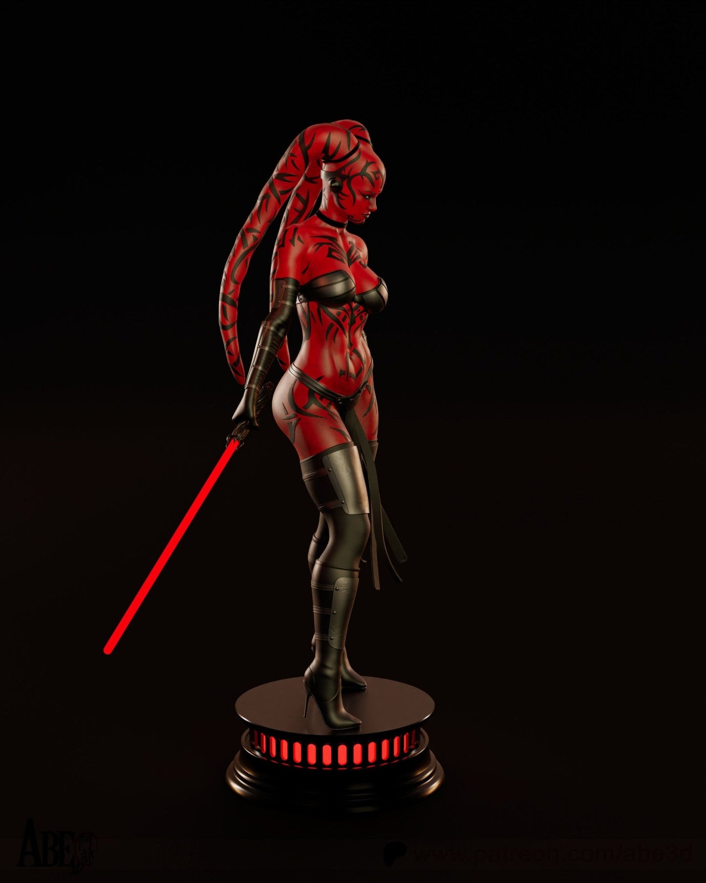 Darth Talon - Abe3D - Dark Forge Arts