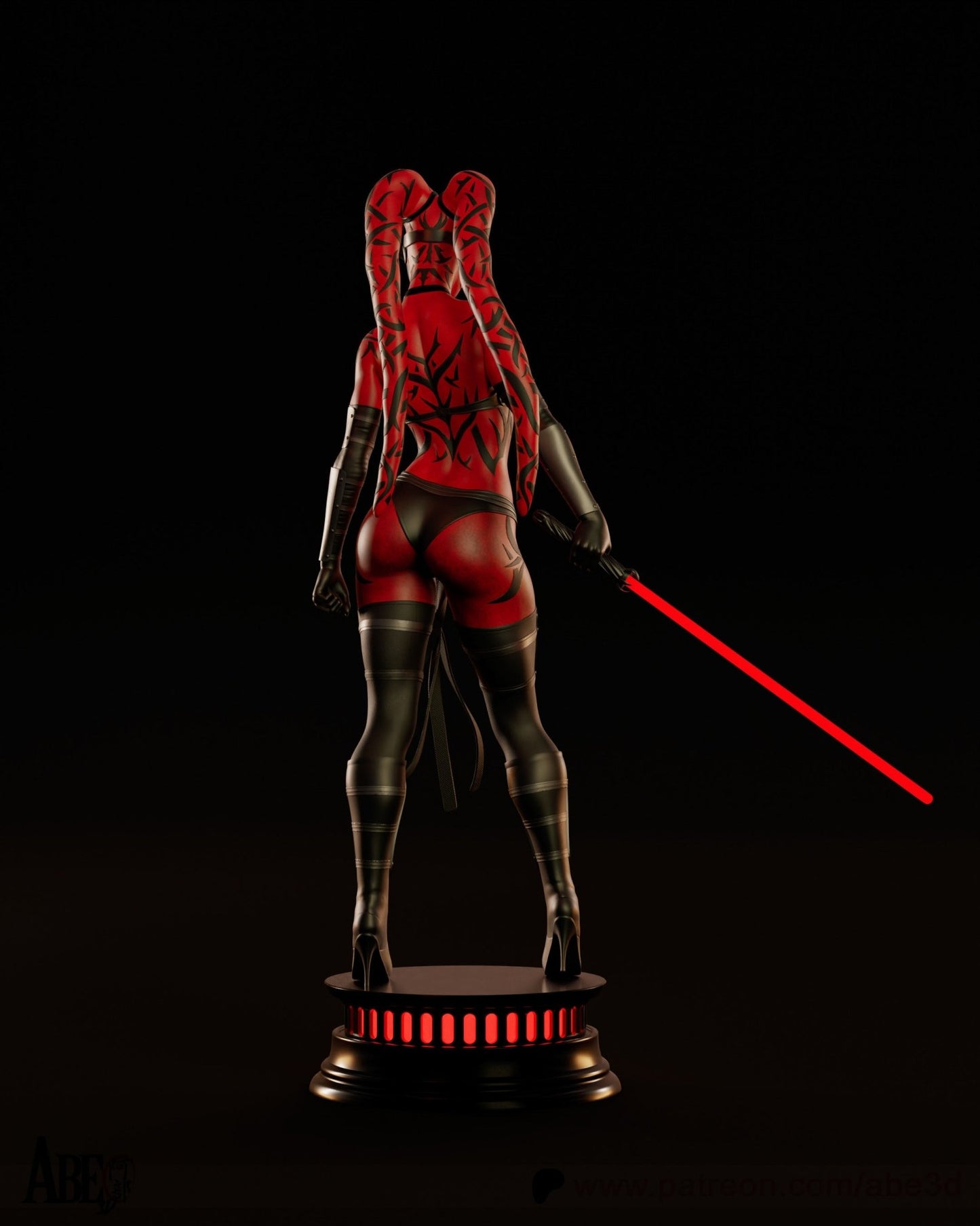 Darth Talon - Abe3D - Dark Forge Arts