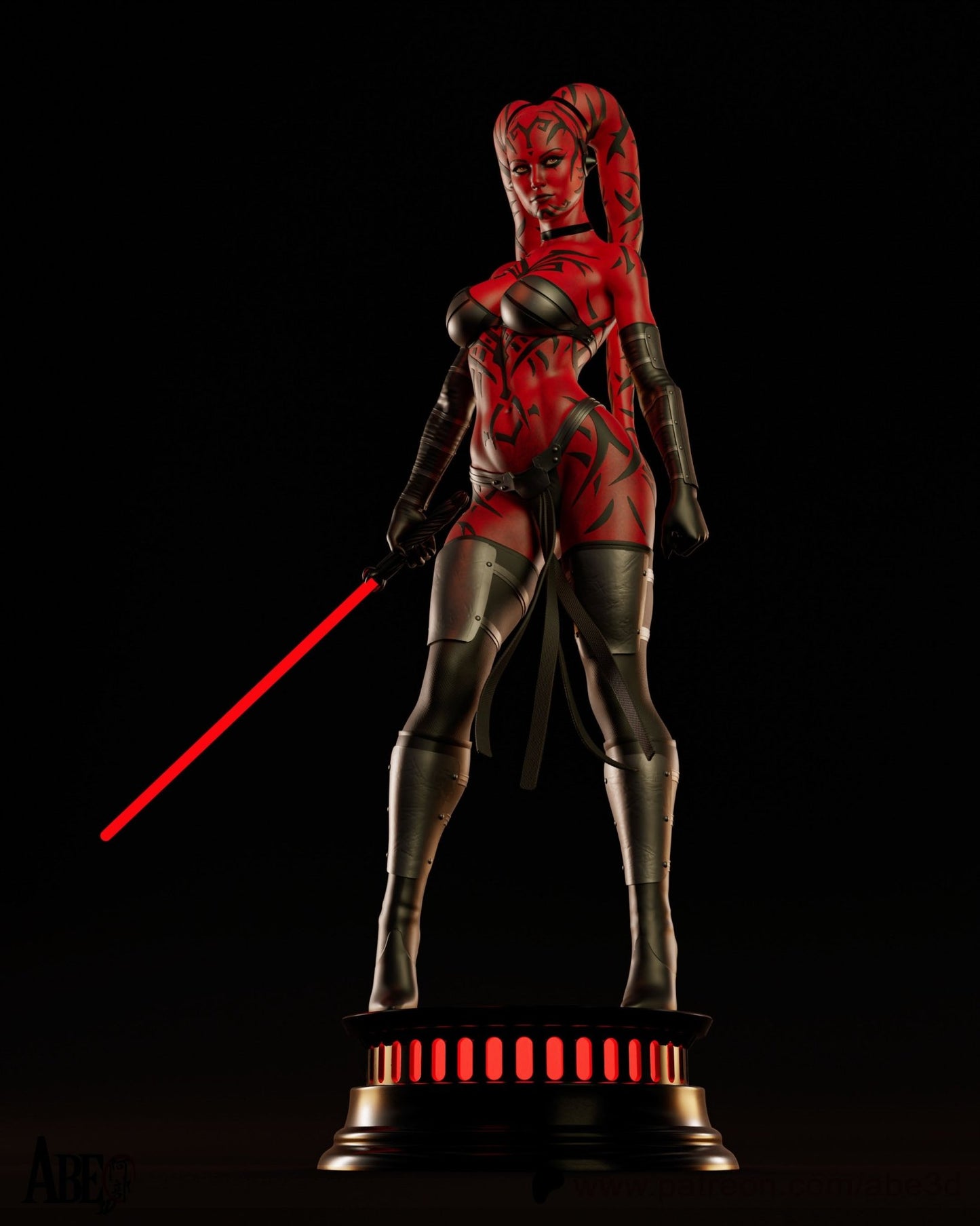 Darth Talon - Abe3D - Dark Forge Arts