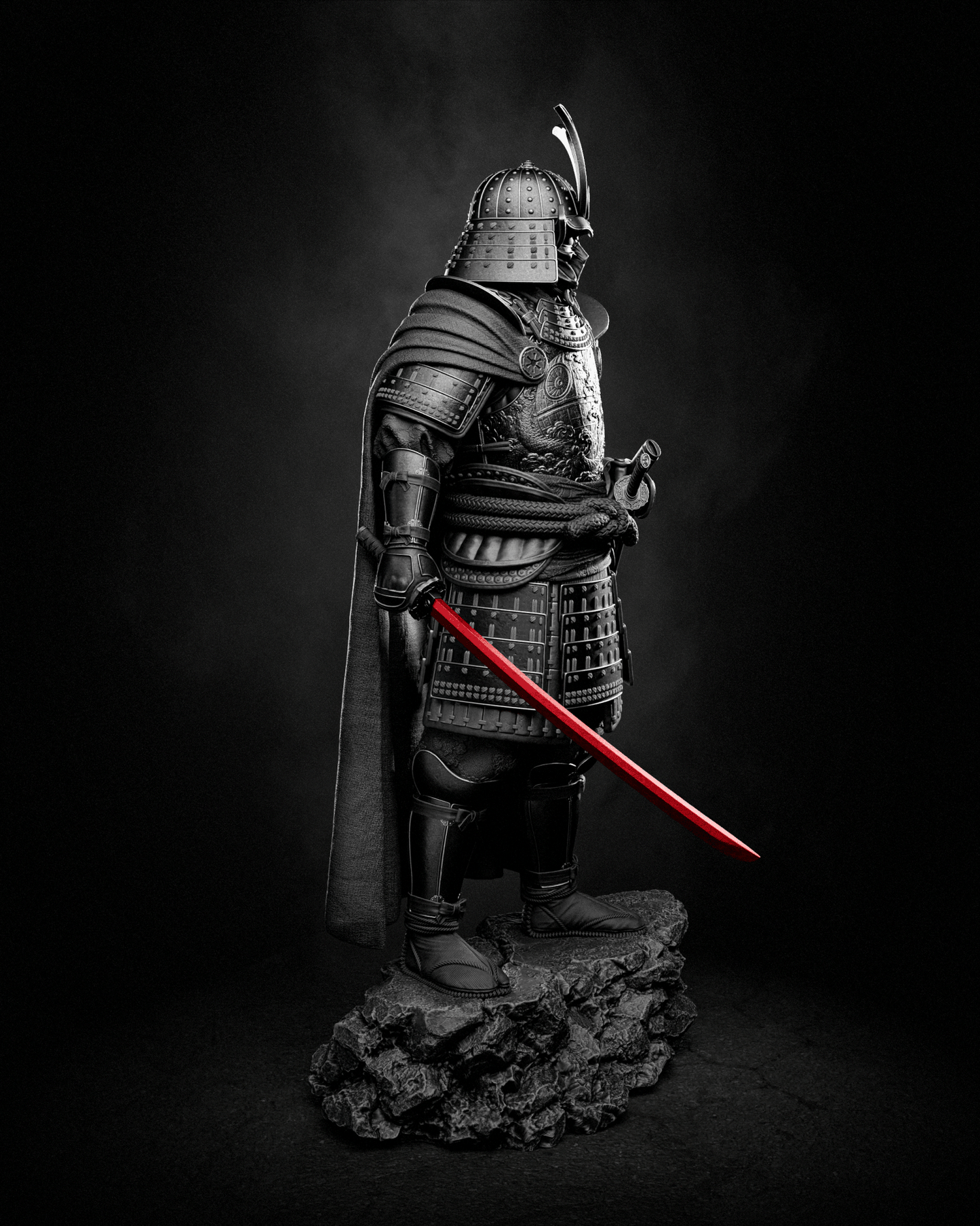 Darth Vader Samurai - CA 3D Studios - Dark Forge Arts