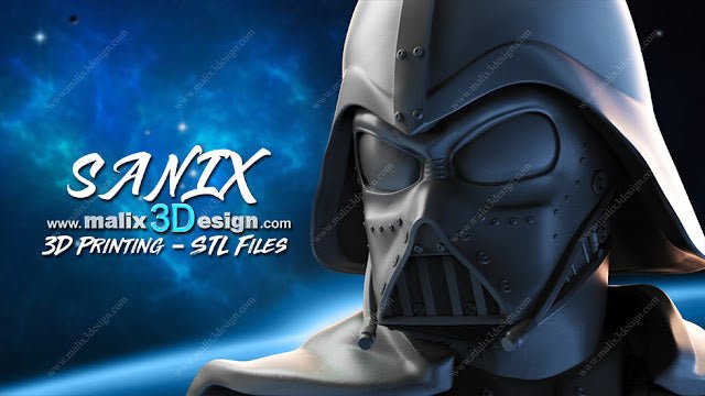 Darth Vader - Sanix3D - Dark Forge Arts