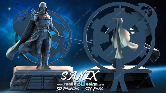 Darth Vader - Sanix3D - Dark Forge Arts