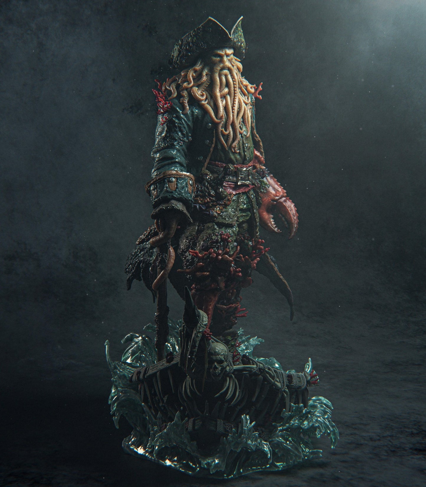 Davy Jones - CA 3D Studios - Dark Forge Arts