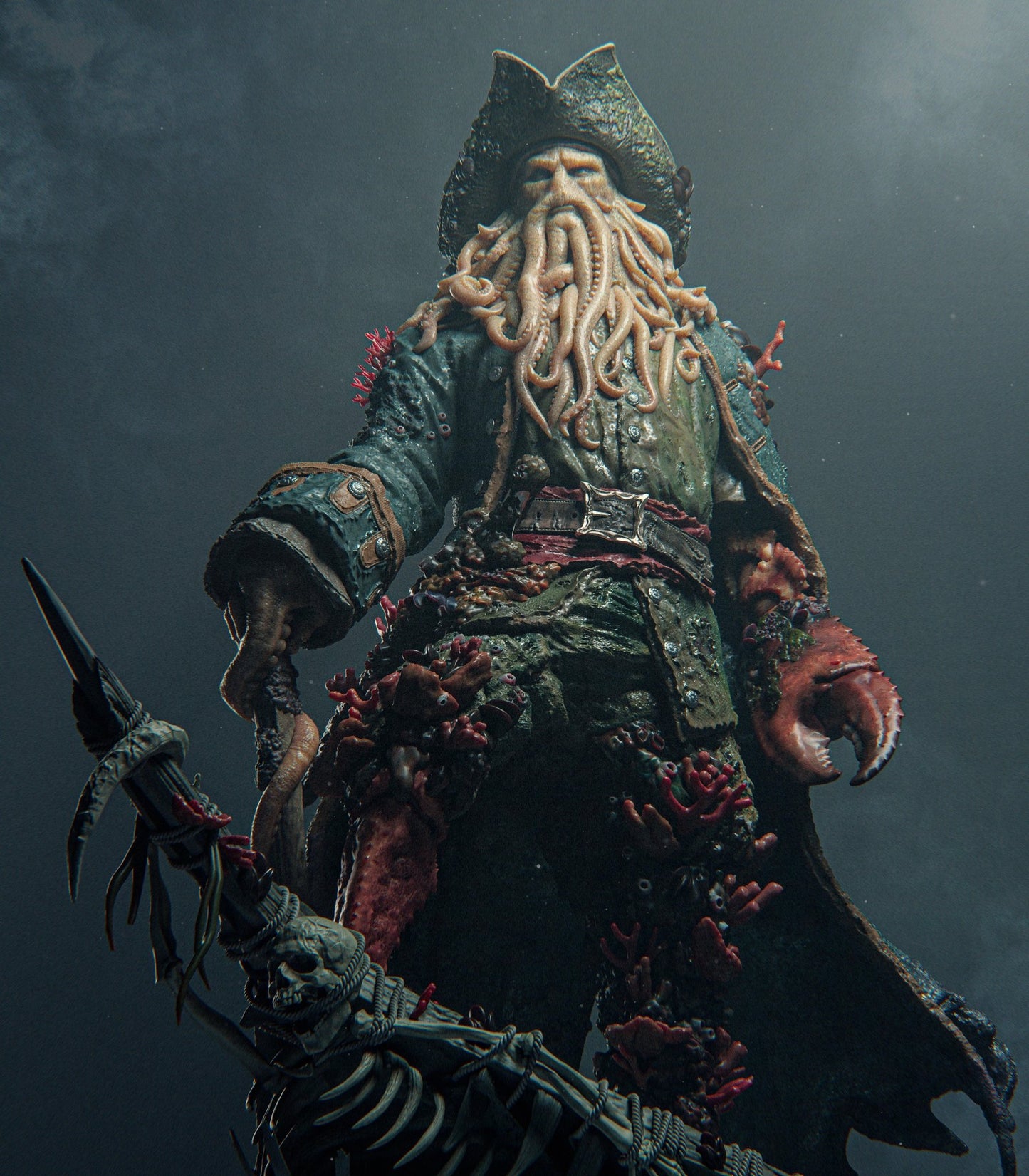Davy Jones - CA 3D Studios - Dark Forge Arts
