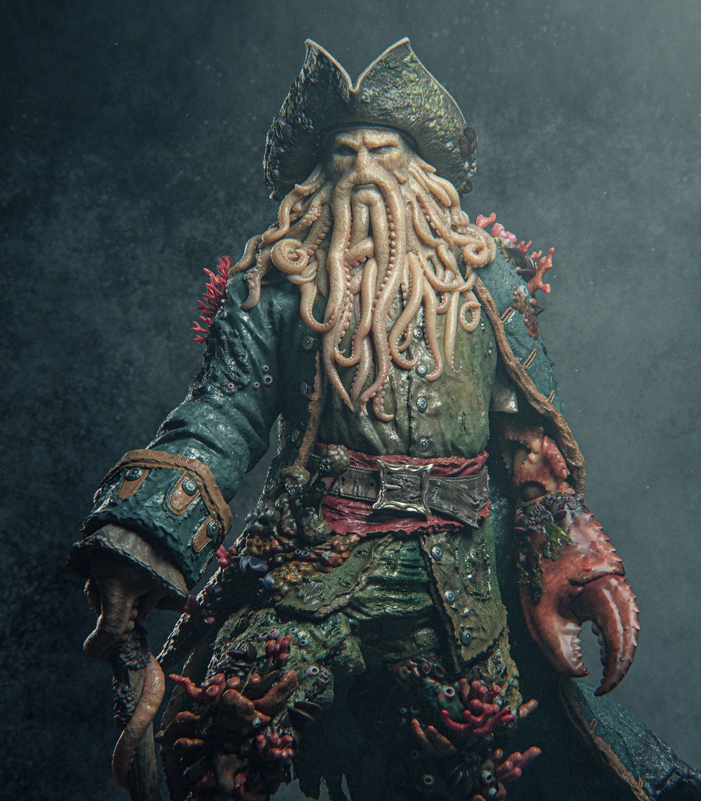 Davy Jones - CA 3D Studios - Dark Forge Arts