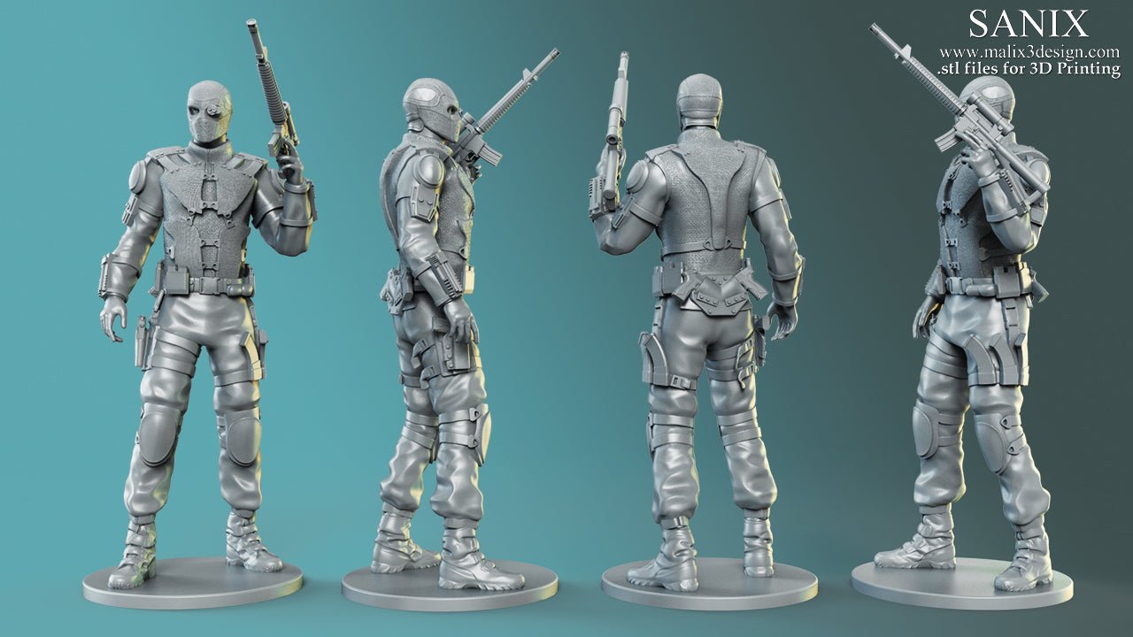 Deadshot - Sanix3D - Dark Forge Arts
