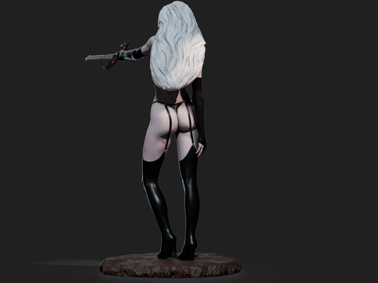 Death Princess - CA 3D Studios - Dark Forge Arts