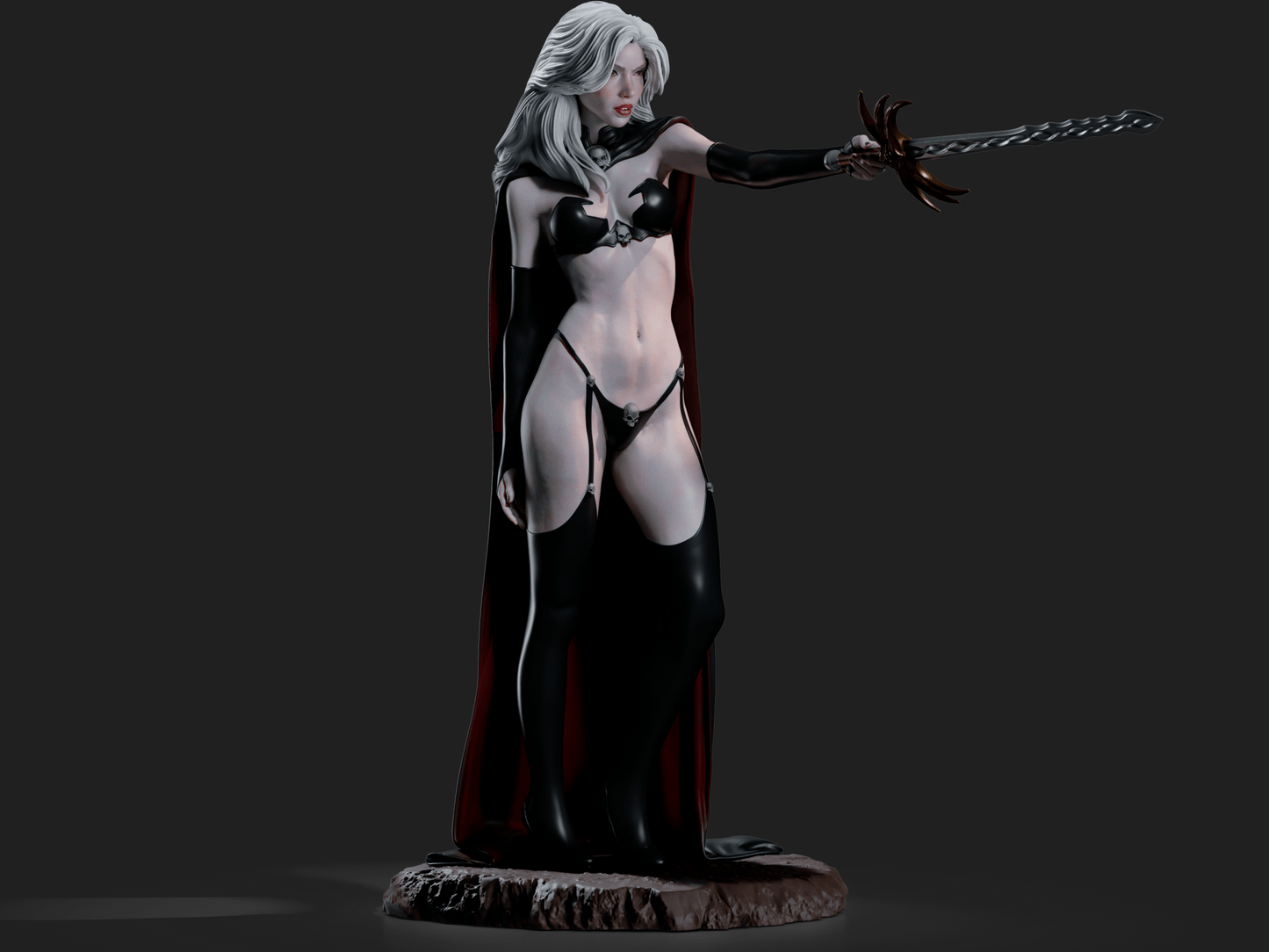 Death Princess - CA 3D Studios - Dark Forge Arts