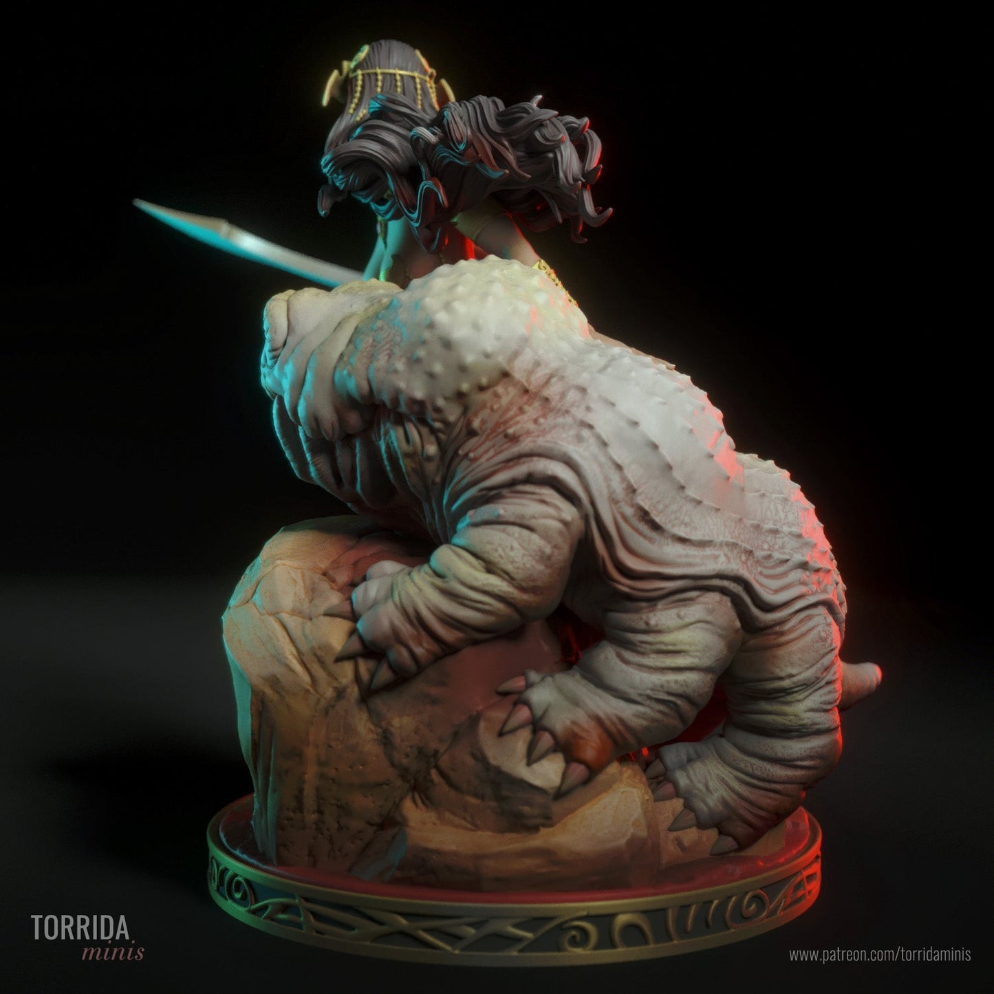 Dejah Thoris - Torrida Minis - Dark Forge Arts