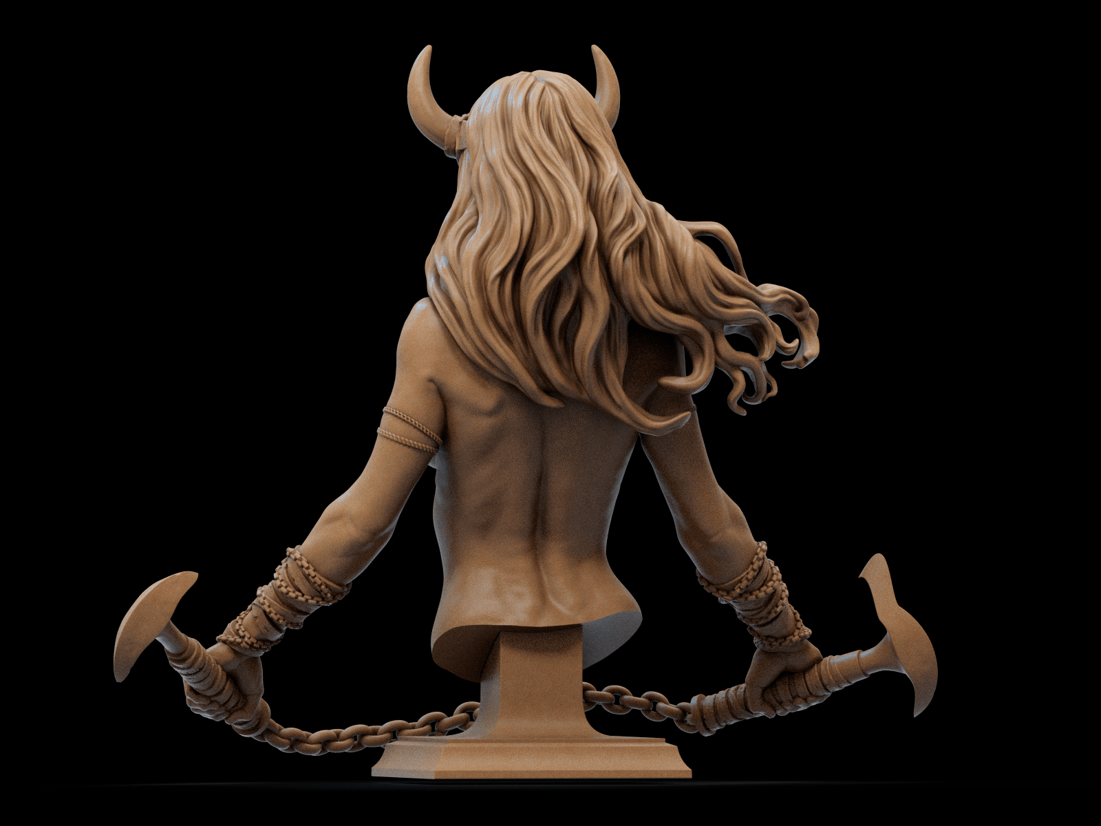 Demon Queen - CA 3D Studios - Dark Forge Arts