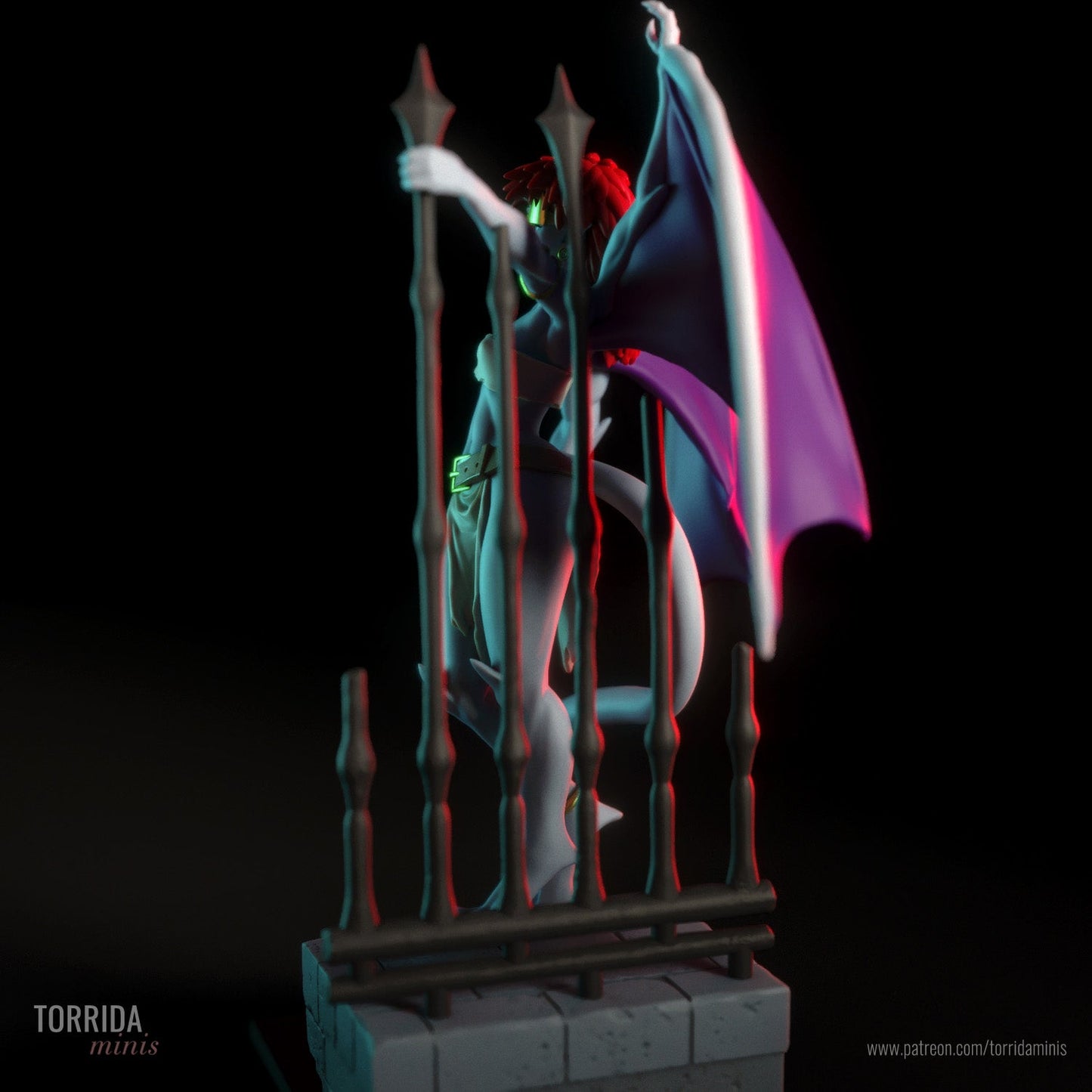 Demona - Torrida Minis - Dark Forge Arts