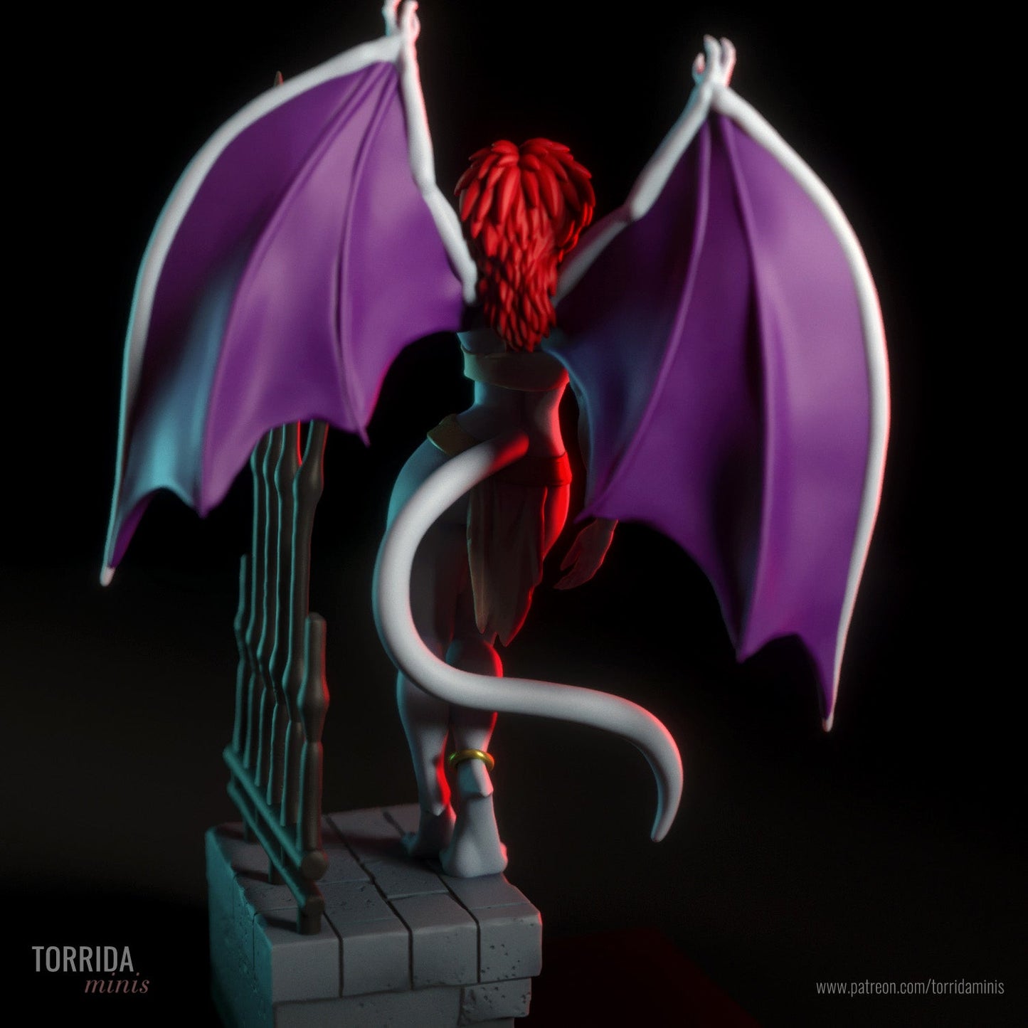 Demona - Torrida Minis - Dark Forge Arts