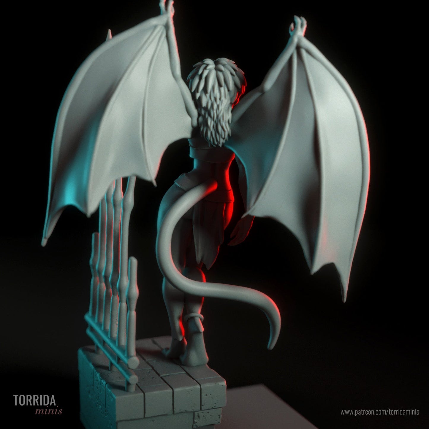 Demona - Torrida Minis - Dark Forge Arts