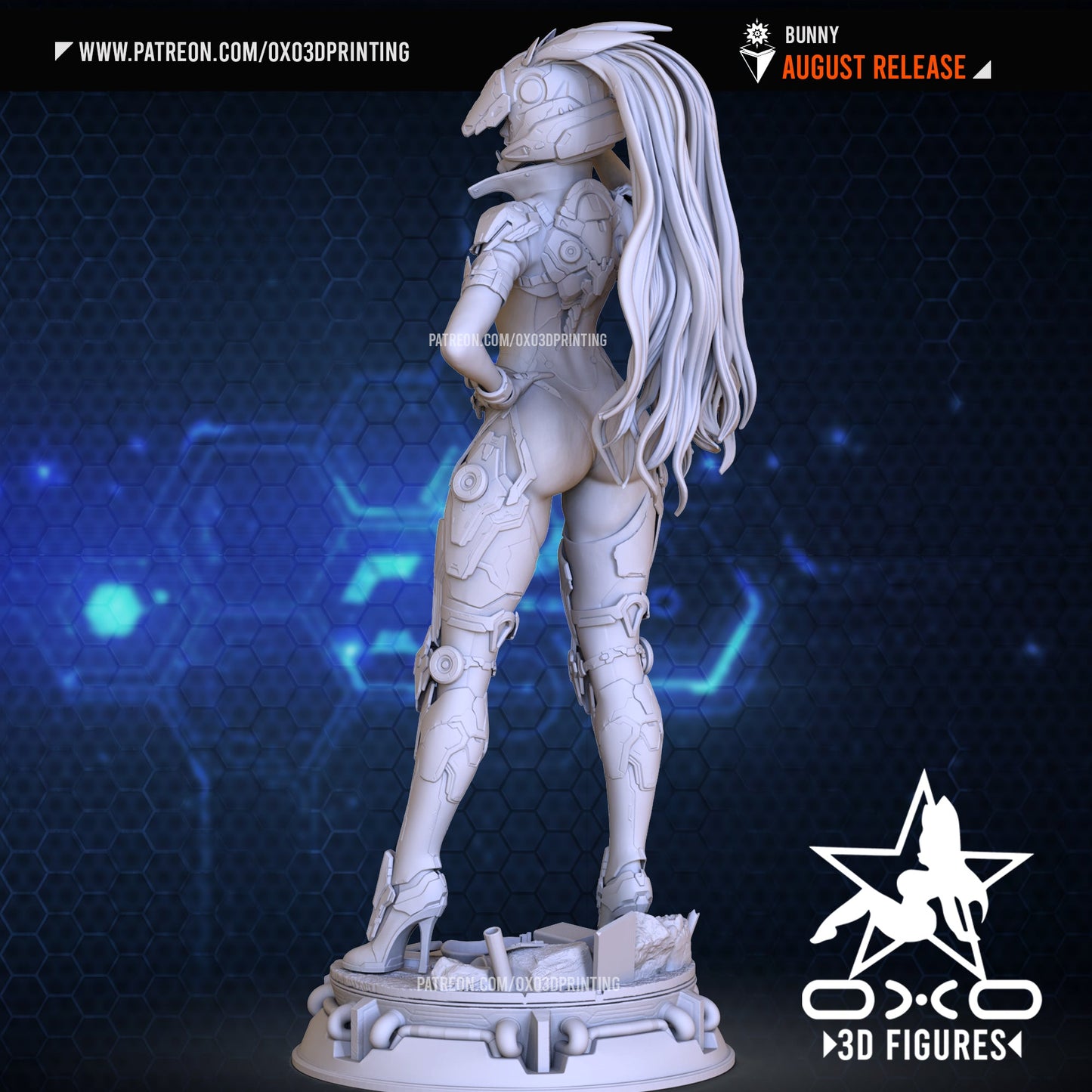 Descendant Bunny - OXO3D - Dark Forge Arts