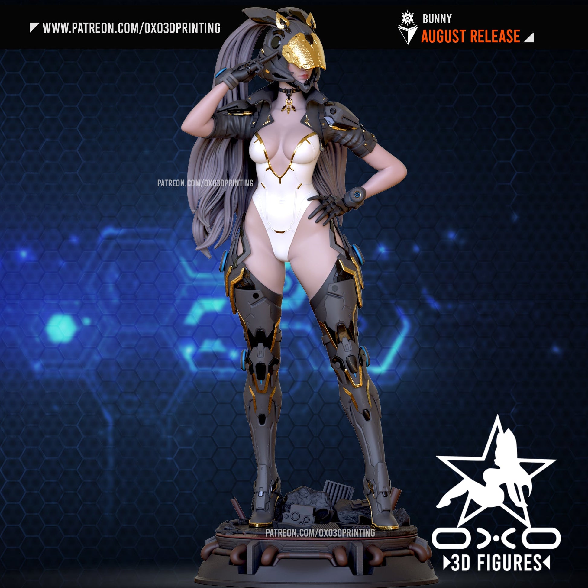 Descendant Bunny - OXO3D - Dark Forge Arts
