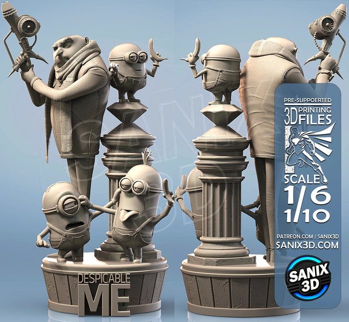 Despicable Me - Sanix3D - Dark Forge Arts