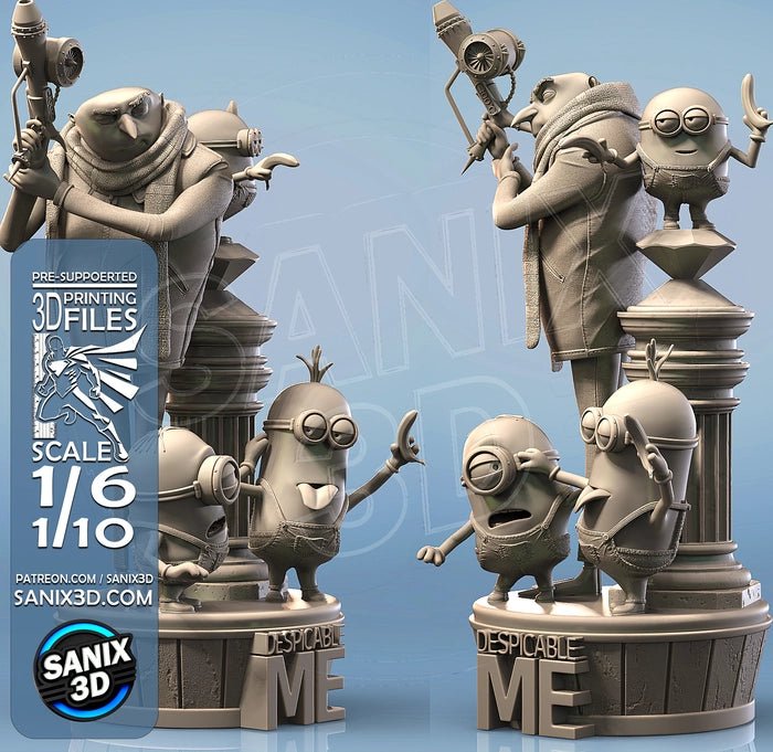 Despicable Me - Sanix3D - Dark Forge Arts