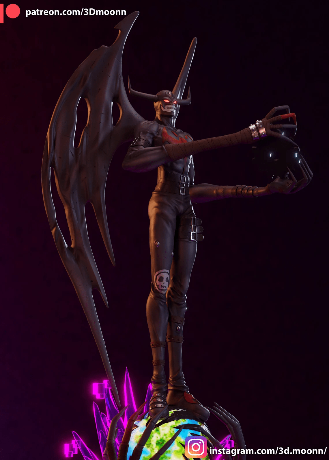 Devimon - 3DMoonn - Dark Forge Arts