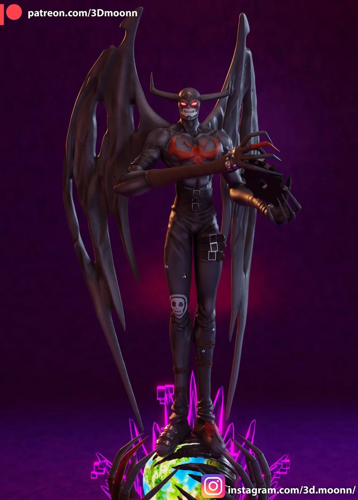 Devimon - 3DMoonn - Dark Forge Arts