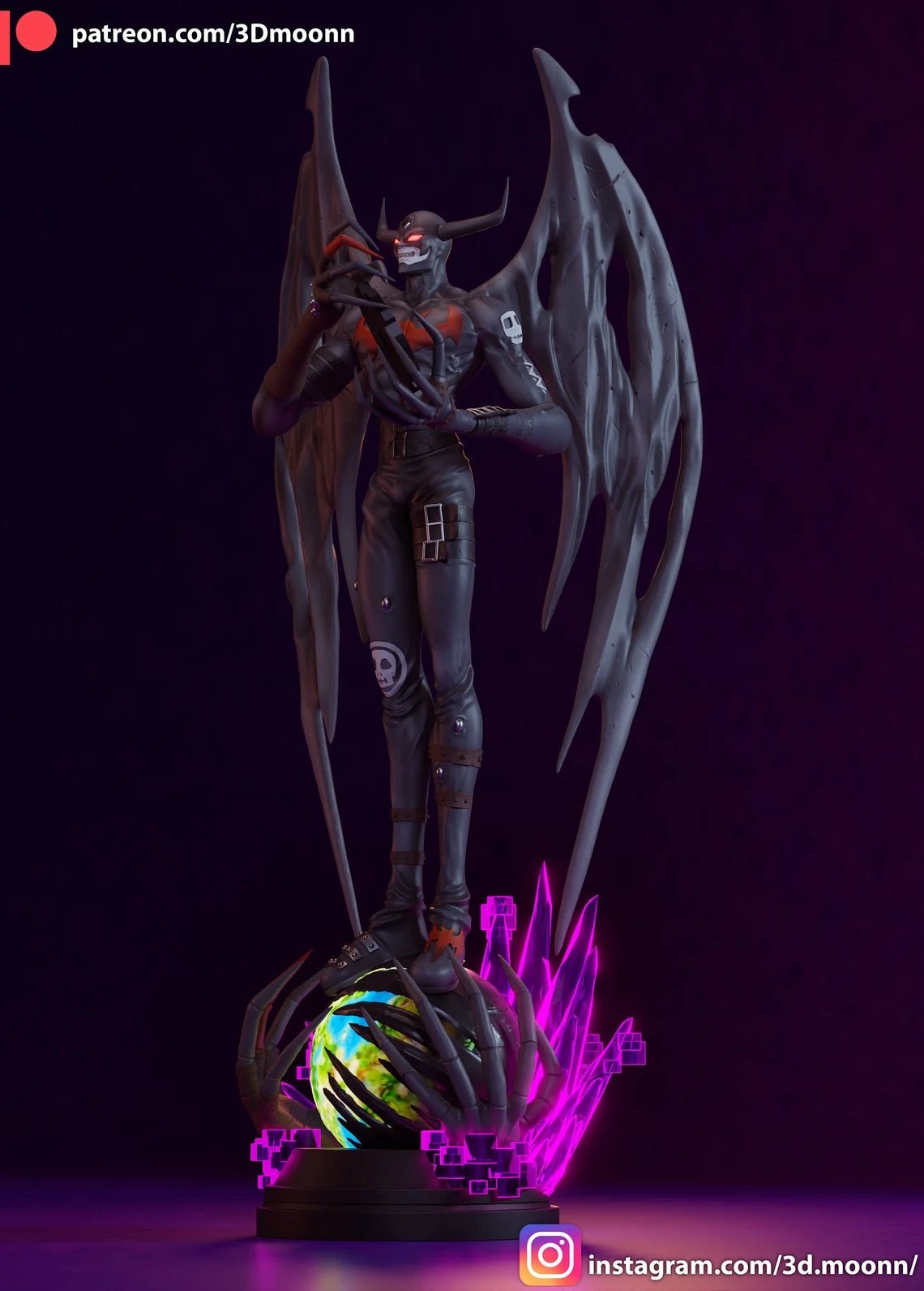 Devimon - 3DMoonn - Dark Forge Arts