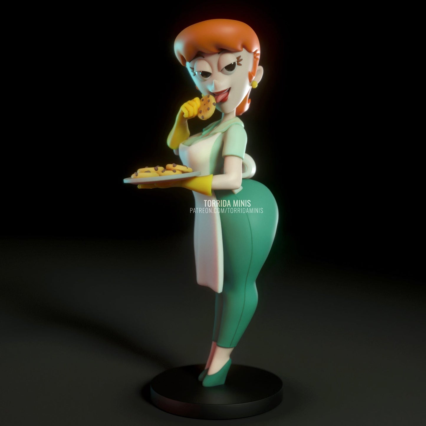 Dexter's Mom - Torrida Minis - Dark Forge Arts