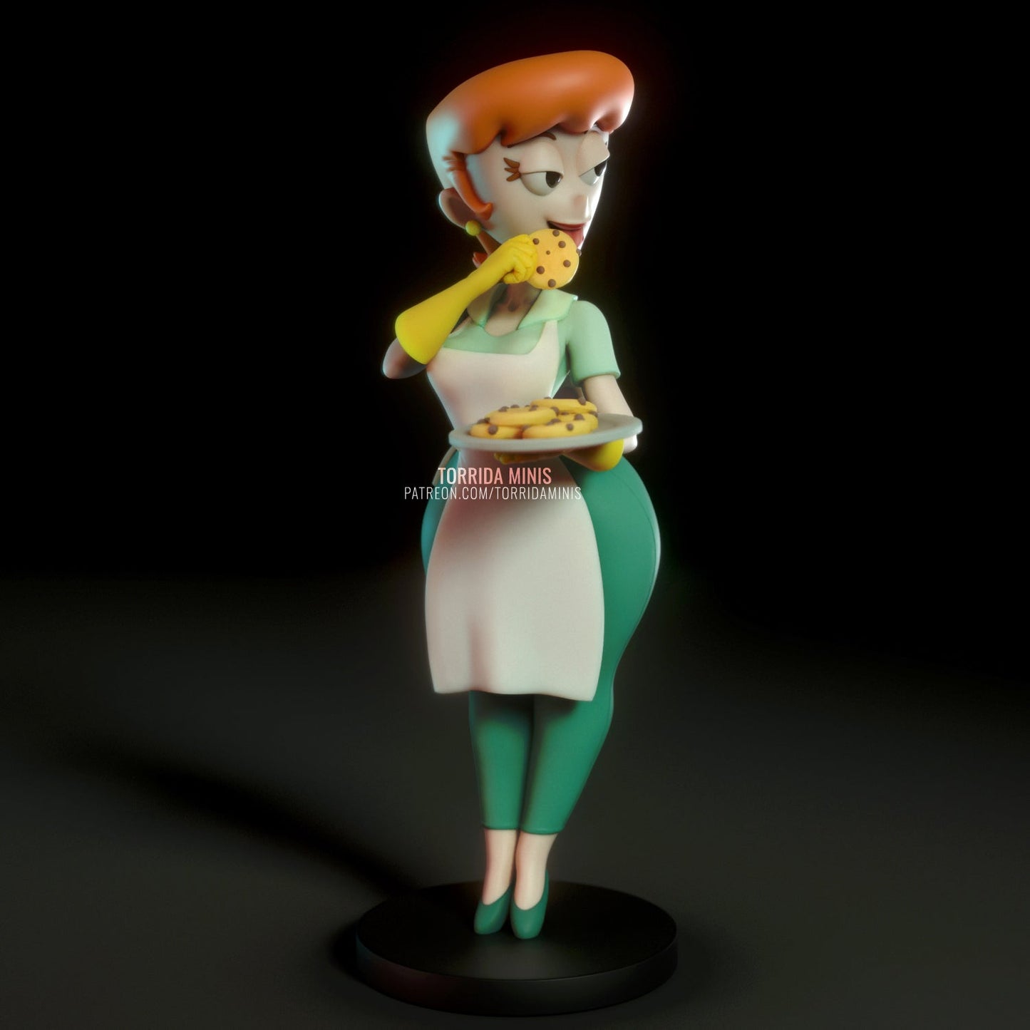 Dexter's Mom - Torrida Minis - Dark Forge Arts