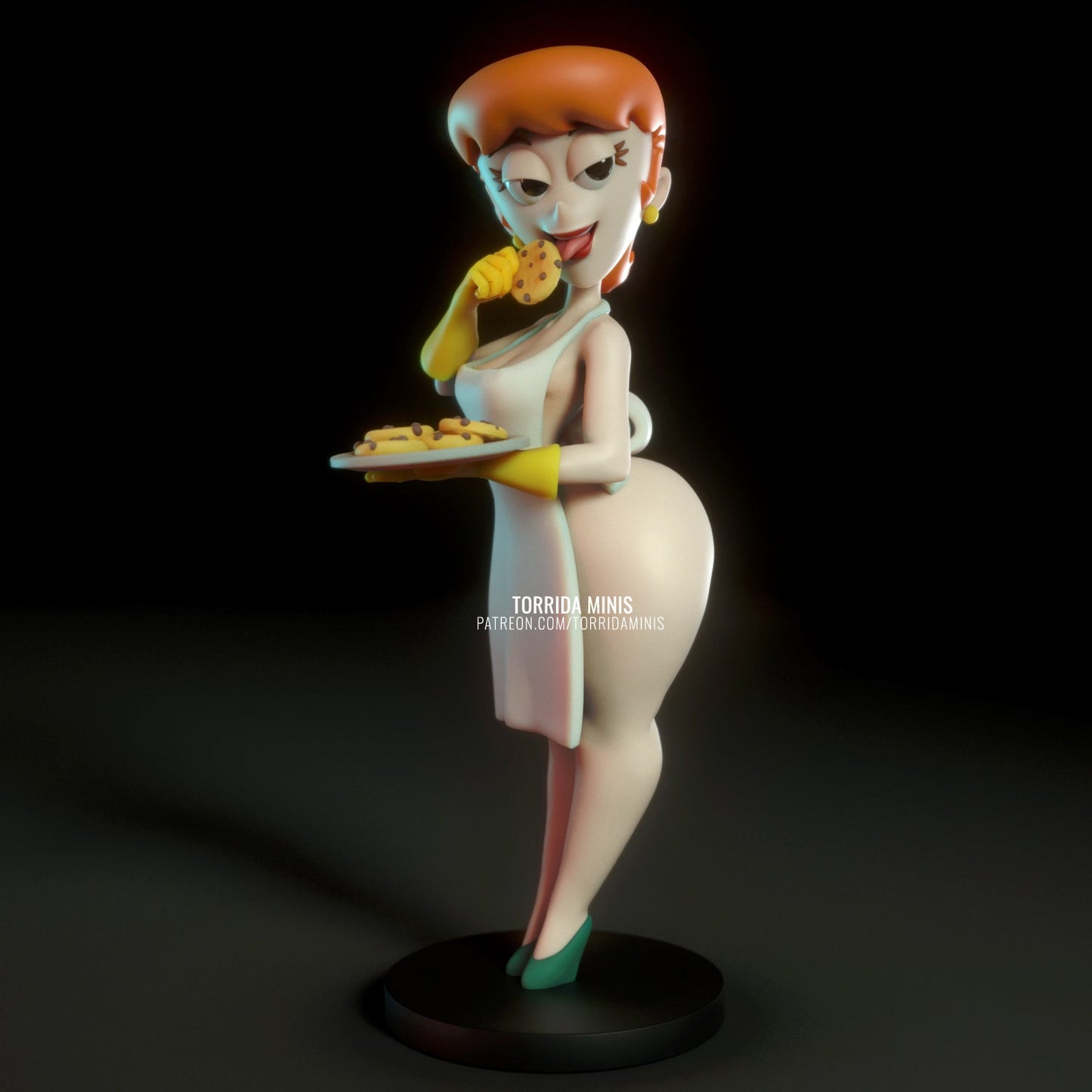 Dexter's Mom - Torrida Minis - Dark Forge Arts