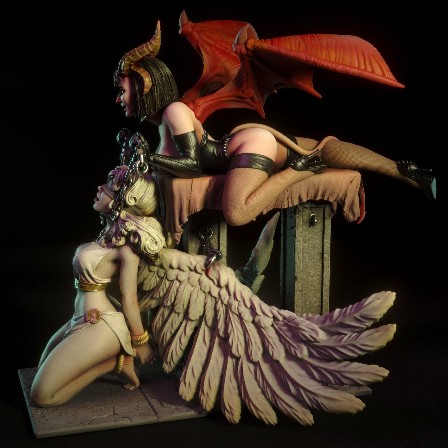 Dominatrix - Torrida Minis - Dark Forge Arts