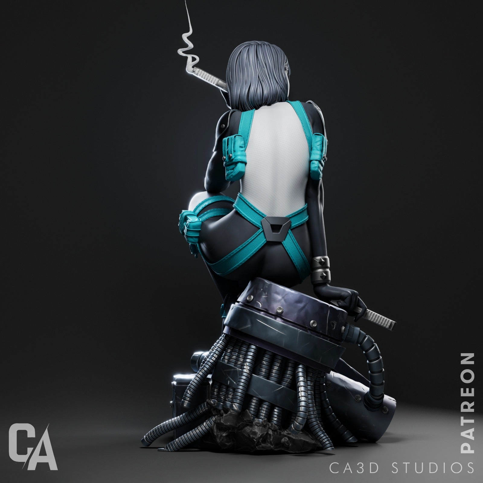 Domino - CA 3D Studios - Dark Forge Arts