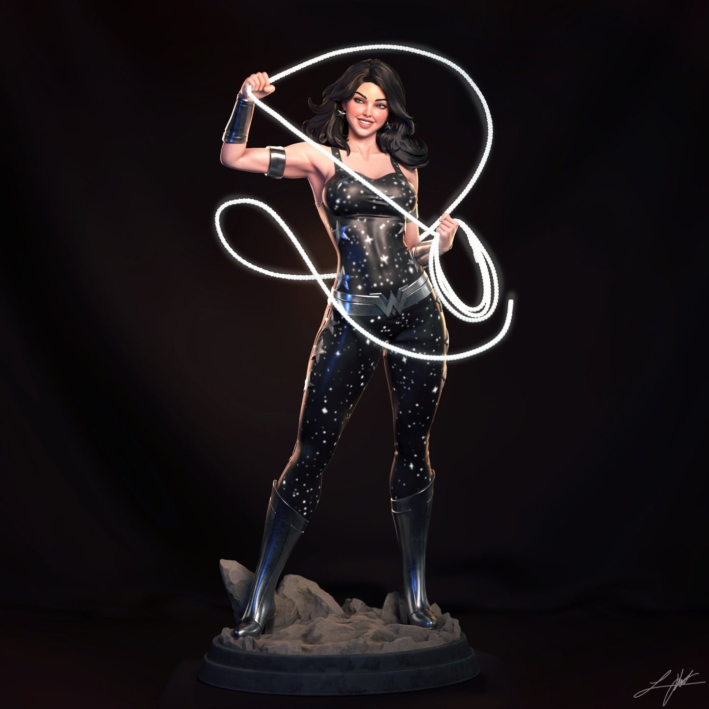 Donna Troy - Abe3D - Dark Forge Arts