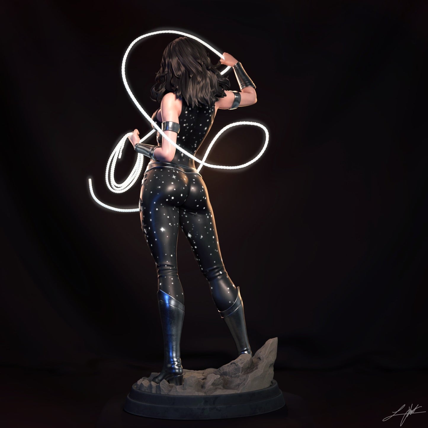 Donna Troy - Abe3D - Dark Forge Arts
