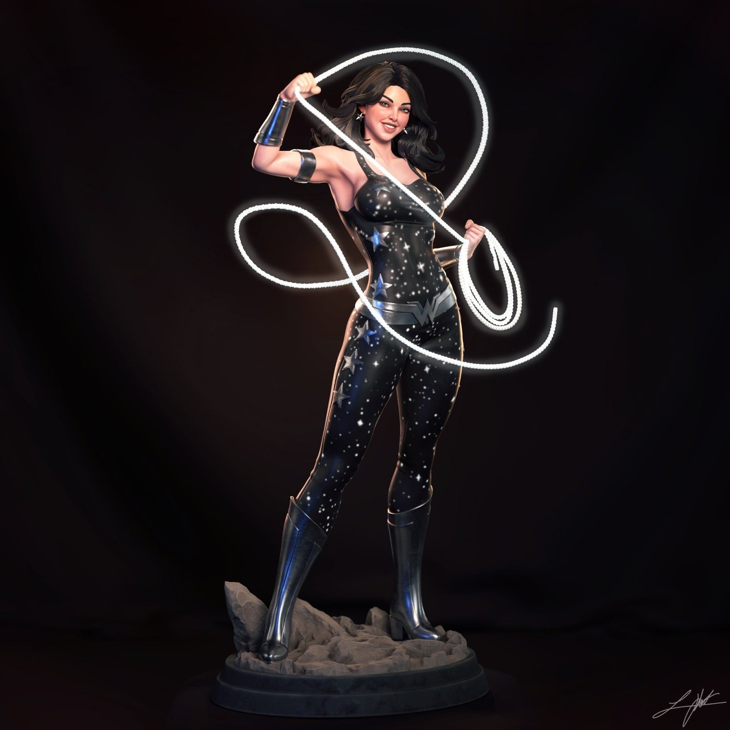 Donna Troy - Abe3D - Dark Forge Arts