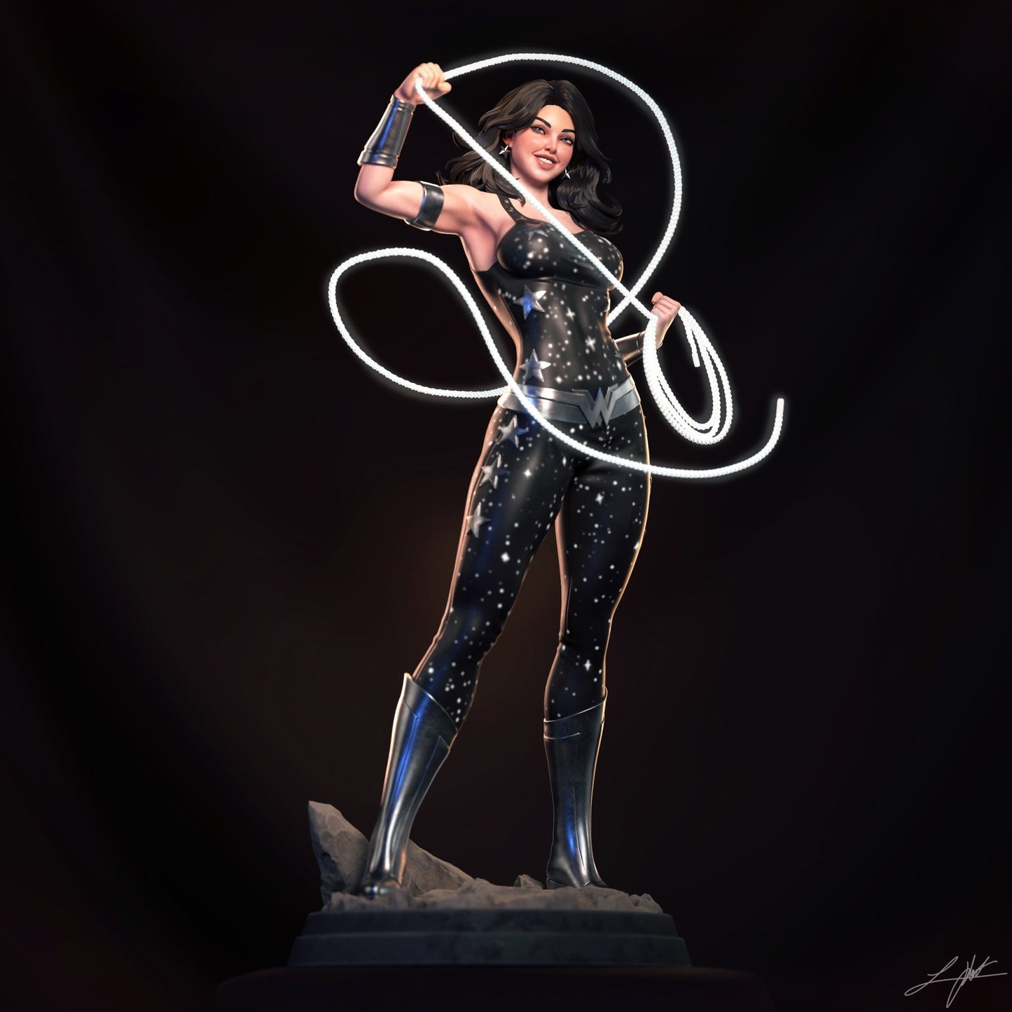 Donna Troy - Abe3D - Dark Forge Arts
